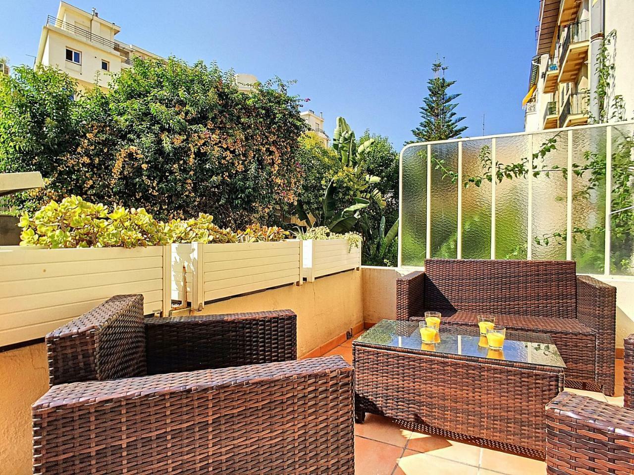 Nestor&Jeeves - Provence Terrasse - Central - By Sea - South Terrace Nizza Exterior foto